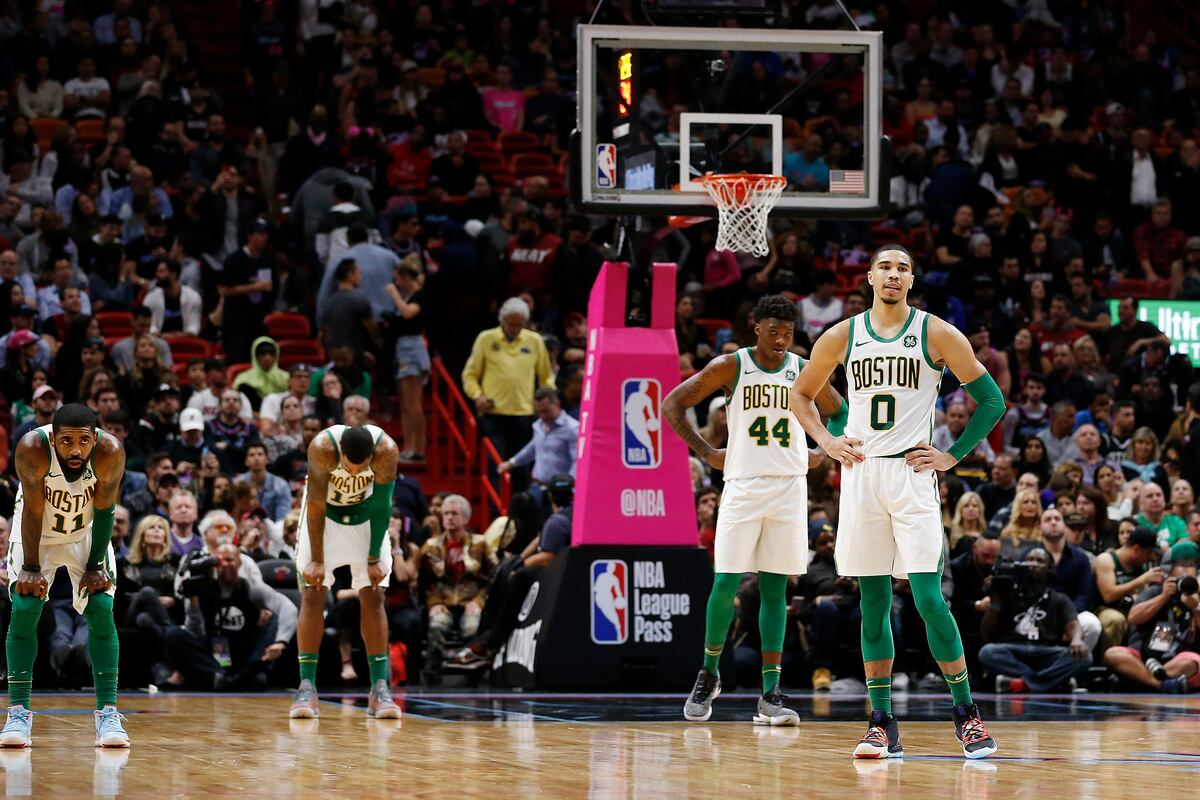 Video: Marcus Morris, Jaylen Brown Separated After Argument in Huddle vs. Heat | Bleacher Report | Latest News, Videos and Highlights