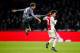 AMSTERDAM, NETHERLANDS - DECEMBER 12: (L-R) Thomas Muller of Bayern Munchen, Nicolas Tagliafico of Ajax during the UEFA Champions League match between Ajax v Bayern Munchen at the Johan Cruijff Arena on December 12, 2018 in Amsterdam Netherlands (Photo by Erwin Spek/Soccrates/Getty Images)