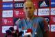 FC Bayern Munich's Dutch forward Arjen Robben speaks at a press conference during their winter training camp at the Aspire Academy for Sports Excellence in the Qatari capital Doha, on January 7, 2019. (Photo by KARIM JAAFAR / AFP) (Photo credit should read KARIM JAAFAR/AFP/Getty Images)