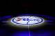 The Philadelphia 76ers' lhalf-court logo is shown before an NBA basketball game against the Cleveland Cavaliers, Friday, Nov. 8, 2013, in Philadelphia. (AP Photo/Matt Slocum)