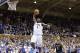 Duke's Zion Williamson (1) drives for a dunk against Stetson during the second half of an NCAA college basketball game in Durham, N.C., Saturday, Dec. 1, 2018. (AP Photo/Gerry Broome)