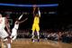 NEW YORK, NY - JANUARY 11: Victor Oladipo #4 of the Indiana Pacers shoots the ball against the New York Knicks on January 11, 2019 at Madison Square Garden in New York City, New York. NOTE TO USER: User expressly acknowledges and agrees that, by downloading and or using this photograph, User is consenting to the terms and conditions of the Getty Images License Agreement. Mandatory Copyright Notice: Copyright 2019 NBAE (Photo by Nathaniel S. Butler/NBAE via Getty Images)
