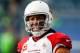 SEATTLE, WA - DECEMBER 30: Larry Fitzgerald #11 of the Arizona Cardinals during warm-ups before the game against the Seattle Seahawks at CenturyLink Field on December 30, 2018 in Seattle, Washington. (Photo by Otto Greule Jr/Getty Images)