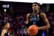 WINSTON-SALEM, NC - JANUARY 08: RJ Barrett #5 of the Duke Blue Devils concentrates at the free-throw line against the Wake Forest Demon Deacons at LJVM Coliseum Complex on January 8, 2019 in Winston-Salem, North Carolina. Duke won 87-65. (Photo by Lance King/Getty Images)