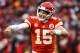 Patrick Mahomes was on his game in the Chiefs' playoff opener, a 31-13 defeat of the Colts.
