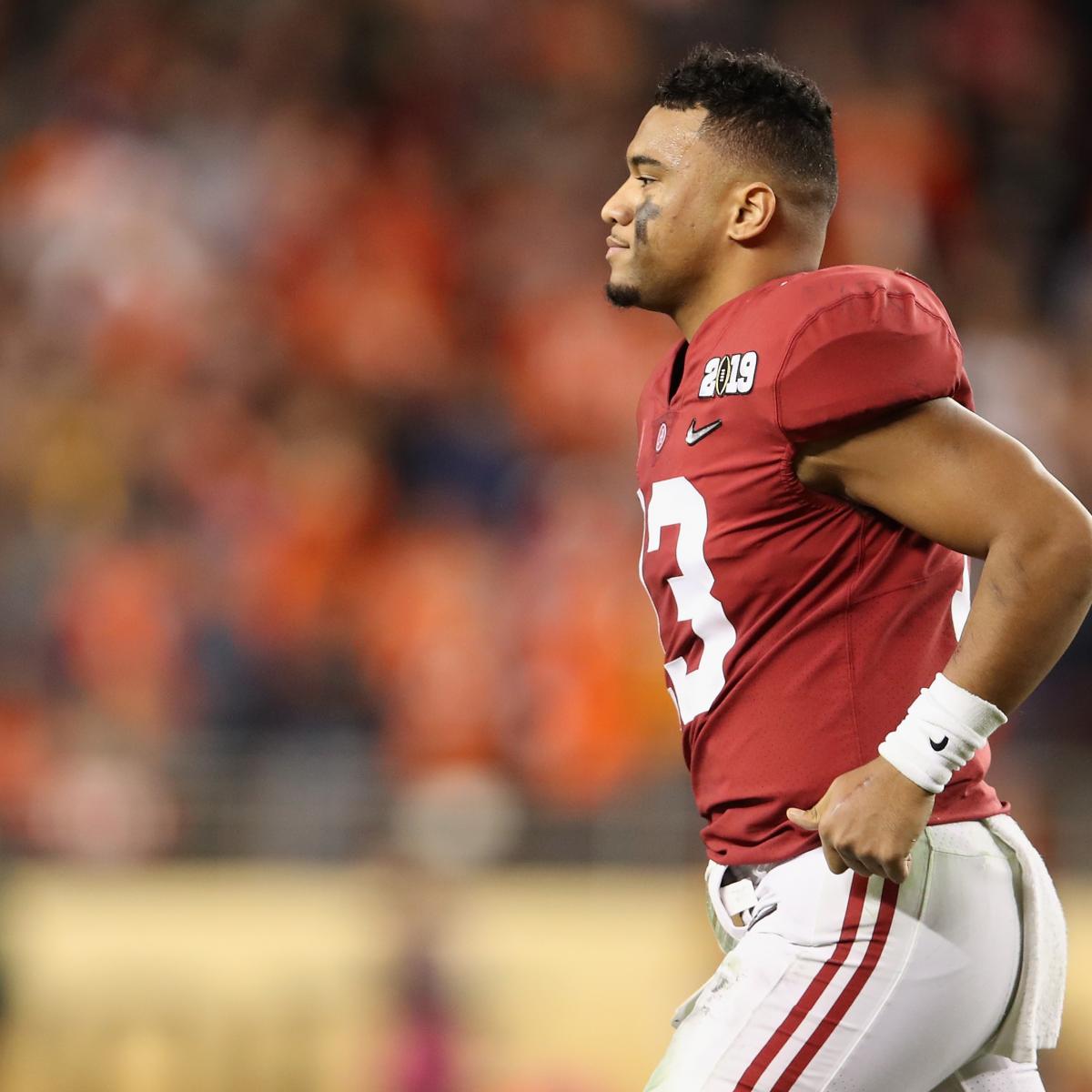 Tua Tagovailoa's stats compared to fellow 2020 draftee quarterback Justin  Herbert paint a surprising picture