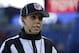 Down judge Sarah Thomas limbers up before an NFL divisional playoff football game between the Los Angeles Chargers and the New England Patriots, Sunday, Jan. 13, 2019, in Foxborough, Mass. (AP Photo/Steven Senne)