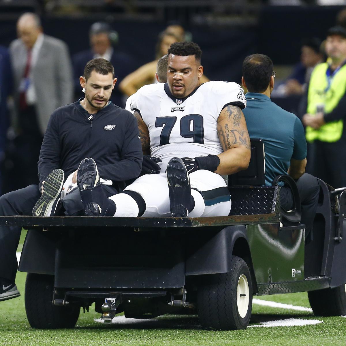 Brandon Brooks Reportedly Suffered 'Serious' Leg Injury, Likely Out for Season | Bleacher Report | Latest News, Videos and Highlights