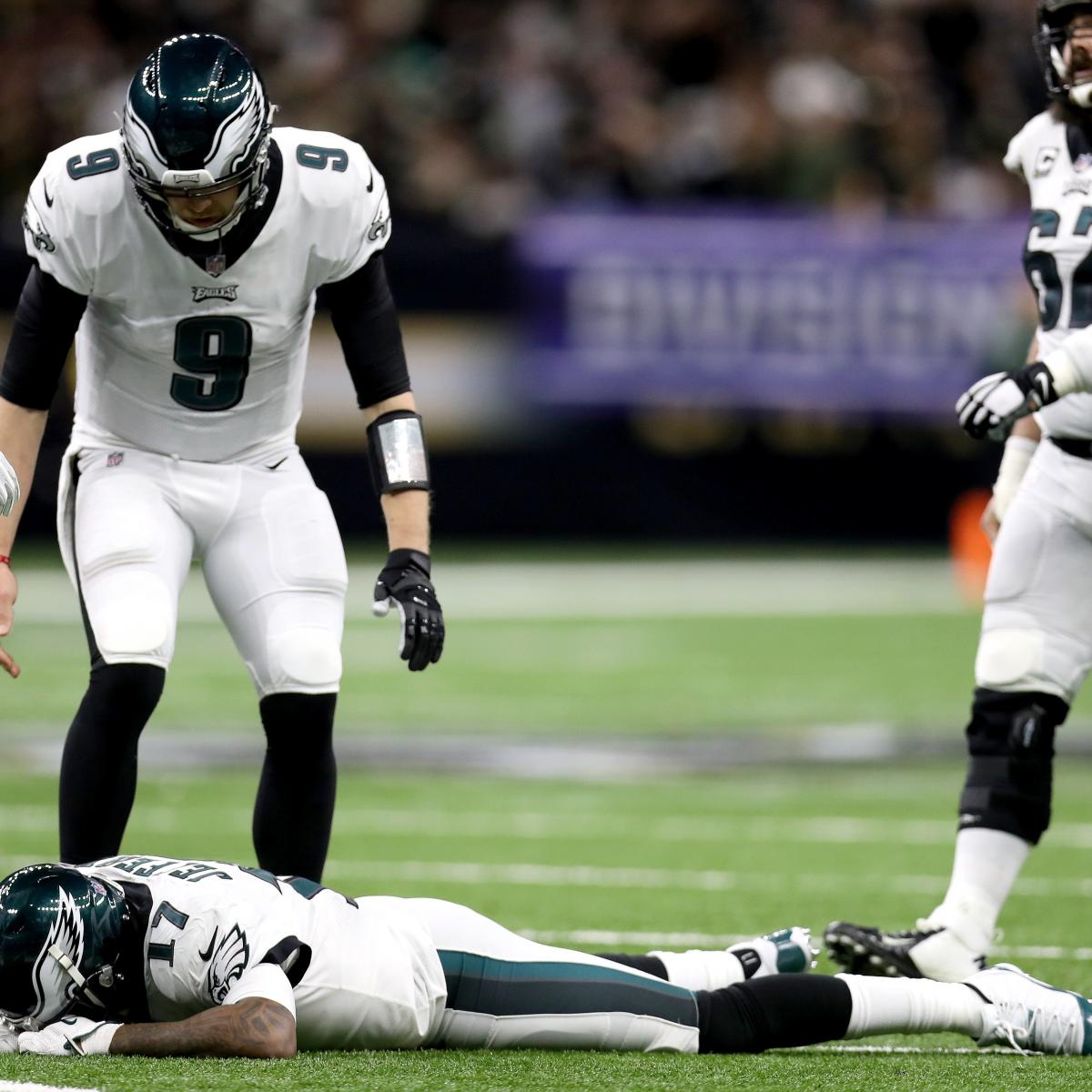 Alshon Jeffery Reveals What Nick Foles Told Him After Crucial Drop vs. Saints | Bleacher Report | Latest News, Videos and Highlights
