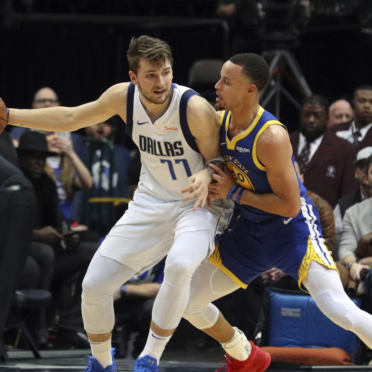 Stephen Curry Explodes For 48 Points As Warriors Edge Luka Doncic Mavericks News Scores