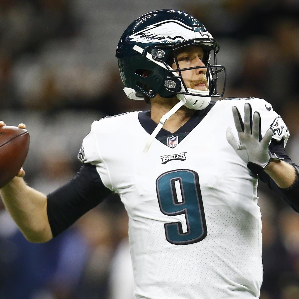 Nick Foles Not 'Going to Worry About' Future with Eagles After Loss vs. Saints | Bleacher Report | Latest News, Videos and Highlights