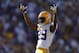 BATON ROUGE, LA - OCTOBER 13: Greedy Williams #29 of the LSU Tigers reacts during a game against the Georgia Bulldogs at Tiger Stadium on October 13, 2018 in Baton Rouge, Louisiana. (Photo by Jonathan Bachman/Getty Images)