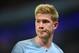 Manchester City's Belgian midfielder Kevin De Bruyne looks on during the League Cup first leg semi-final football match between Manchester City and Burton Albion at the Etihad stadium in Manchester, northwest England on January 9, 2019. (Photo by Oli SCARFF / AFP) (Photo credit should read OLI SCARFF/AFP/Getty Images)