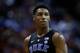 TALLAHASSEE, FL - JANUARY 12: RJ Barrett #5 of the Duke Blue Devils in action against the Florida State Seminoles at Donald L. Tucker Center on January 12, 2019 in Tallahassee, Florida. (Photo by Michael Reaves/Getty Images)