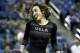 Katelyn Ohashi of UCLA during an NCAA college gymnastics match, Friday, Jan. 4, 2019, in Los Angeles. (AP Photo/Ben Liebenberg)