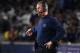 LOS ANGELES, CA - JANUARY 12: Head coach Jason Garrett of the Dallas Cowboys looks on in the first half against the Los Angeles Rams in the NFC Divisional Playoff game at Los Angeles Memorial Coliseum on January 12, 2019 in Los Angeles, California. (Photo by Harry How/Getty Images)