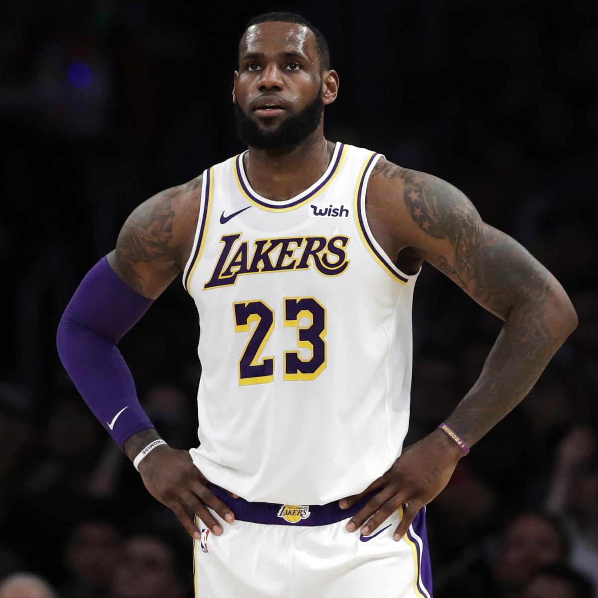 LeBron James on Lakers Clinching a Playoff Berth – NBC Los Angeles