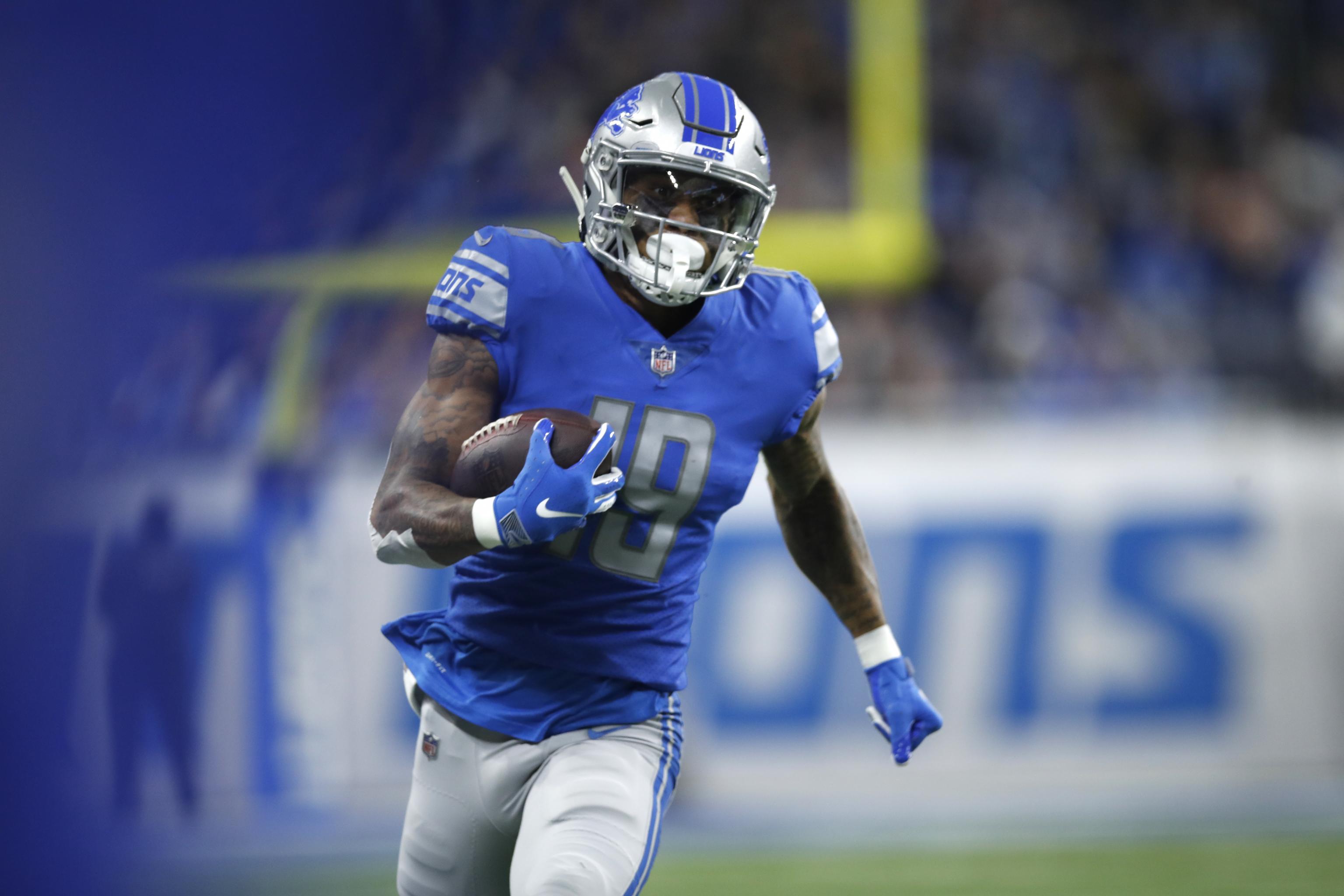 Detroit lions wide receiver hi-res stock photography and images