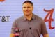 Alabama defensive coordinator Tosh Lupoi speaks to media before a NCAA college football practice, Saturday, Aug. 4, 2018, in Tuscaloosa, Ala. (AP Photo/Butch Dill)