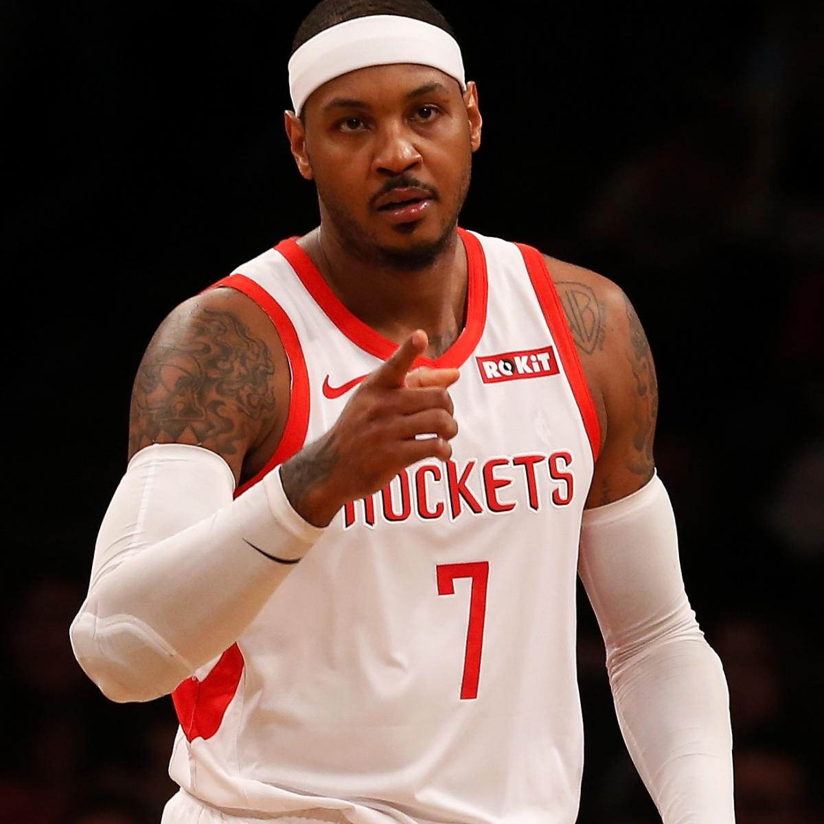 Lakers Rumors Carmelo Anthony's Conditioning, LA Roster Factor into