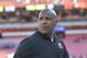 Cleveland Browns head coach Hue Jackson walks off the field after an NFL football game against the Los Angeles Chargers, Sunday, Oct. 14, 2018, in Cleveland. The Chargers won 38-14. (AP Photo/David Richard)