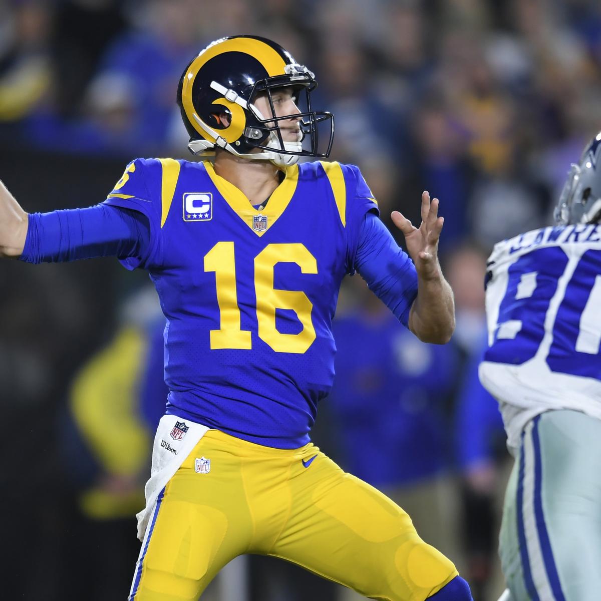 NFC Championship Game 2019 Updated Odds, Prop Bets for Rams vs. Saints