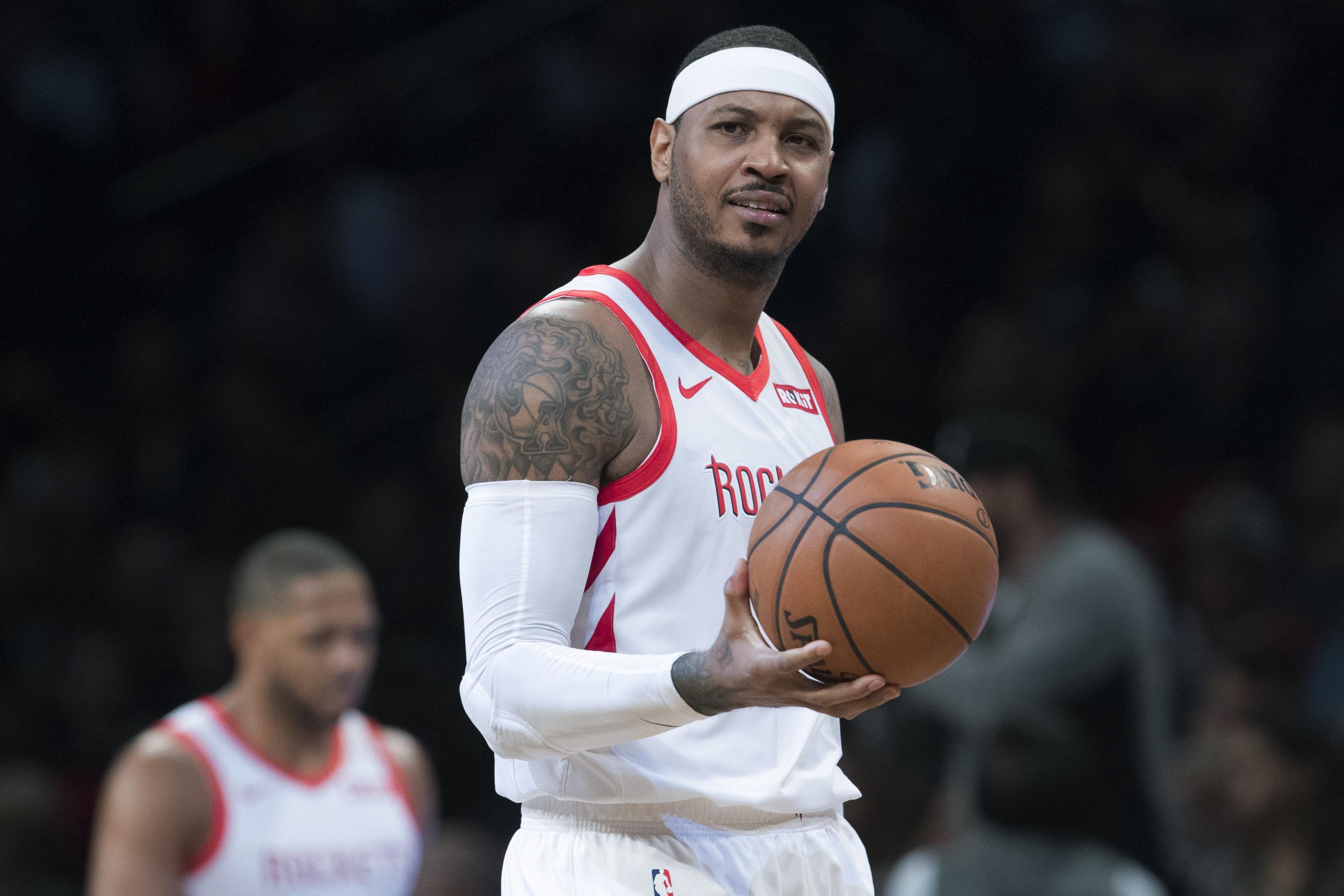 Carmelo Anthony to sign with Houston Rockets after clearing waivers