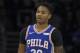 PHILADELPHIA, PA - NOVEMBER 19: Markelle Fultz #20 of the Philadelphia 76ers looks on against the Phoenix Suns at the Wells Fargo Center on November 19, 2018 in Philadelphia, Pennsylvania. NOTE TO USER: User expressly acknowledges and agrees that, by downloading and or using this photograph, User is consenting to the terms and conditions of the Getty Images License Agreement. (Photo by Mitchell Leff/Getty Images)