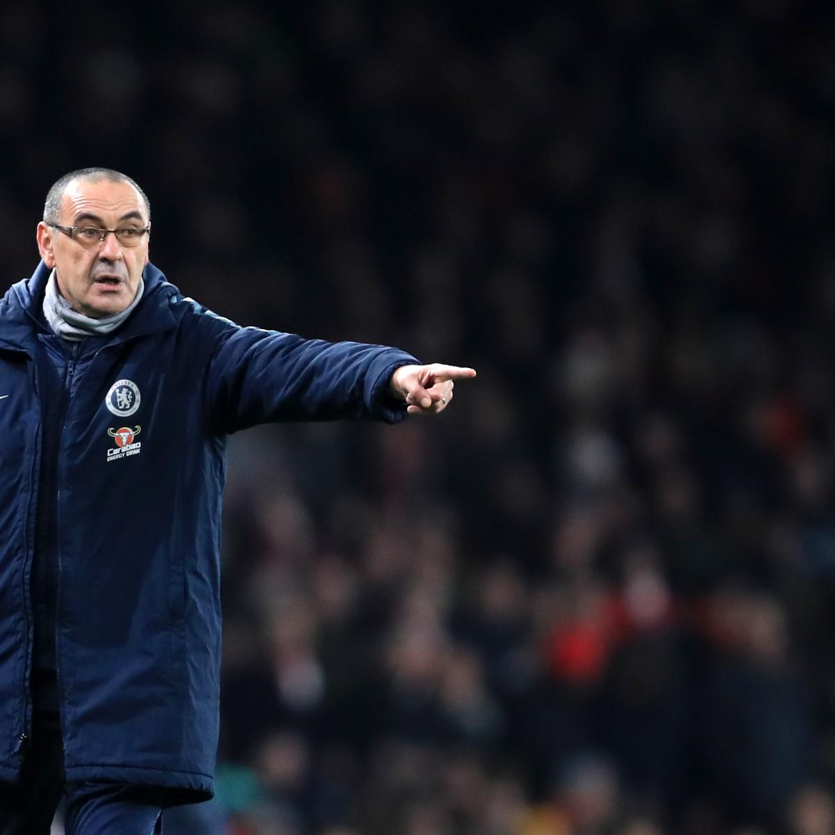 'Angry' Maurizio Sarri Rips Chelsea Players as 'Extremely Difficult to ...