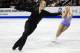 John Coughlin, left, and Caydee Denney compete in the pairs short program at the U.S. Figure Skating Championships in San Jose, Calif., Thursday, Jan. 26, 2012. (AP Photo/Marcio Jose Sanchez)