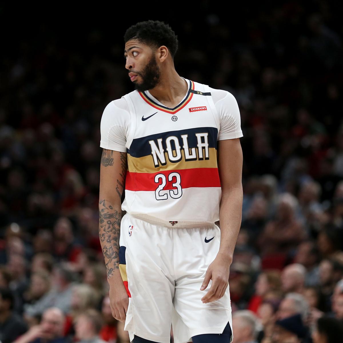 Pelicans' Anthony Davis Could Return Next Week from Finger Injury | Bleacher Report ...