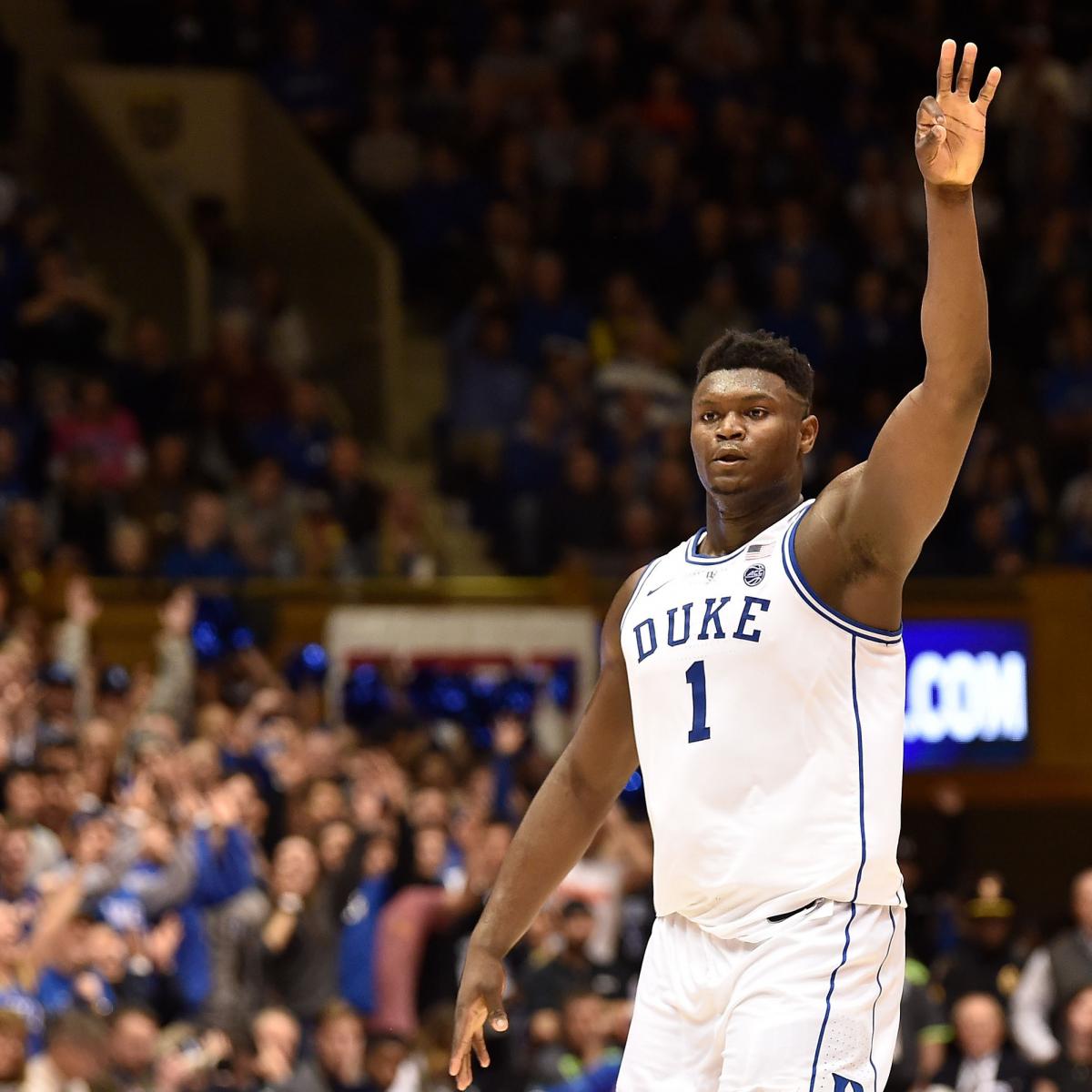 Zion Williamson Won't End Duke Career Early: I'd Be Letting a Lot of People Down ...