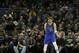 Dallas Mavericks' Luka Doncic reacts during the first half of an NBA basketball game against the Milwaukee Bucks, Monday, Jan. 21, 2019, in Milwaukee. (AP Photo/Aaron Gash)