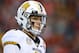MEMPHIS, TENNESSEE - DECEMBER 31: Drew Lock #3 of the Missouri Tigers reacts during the AutoZone Liberty Bowl against the Oklahoma State Cowboys at the Liberty Bowl Memorial Stadium on December 31, 2018 in Memphis, Tennessee. (Photo by Jonathan Bachman/Getty Images)