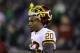 Washington Redskins' Ha Ha Clinton-Dix walks the field before an NFL football game against the Philadelphia Eagles, Monday, Dec. 3, 2018, in Philadelphia. (AP Photo/Matt Rourke)