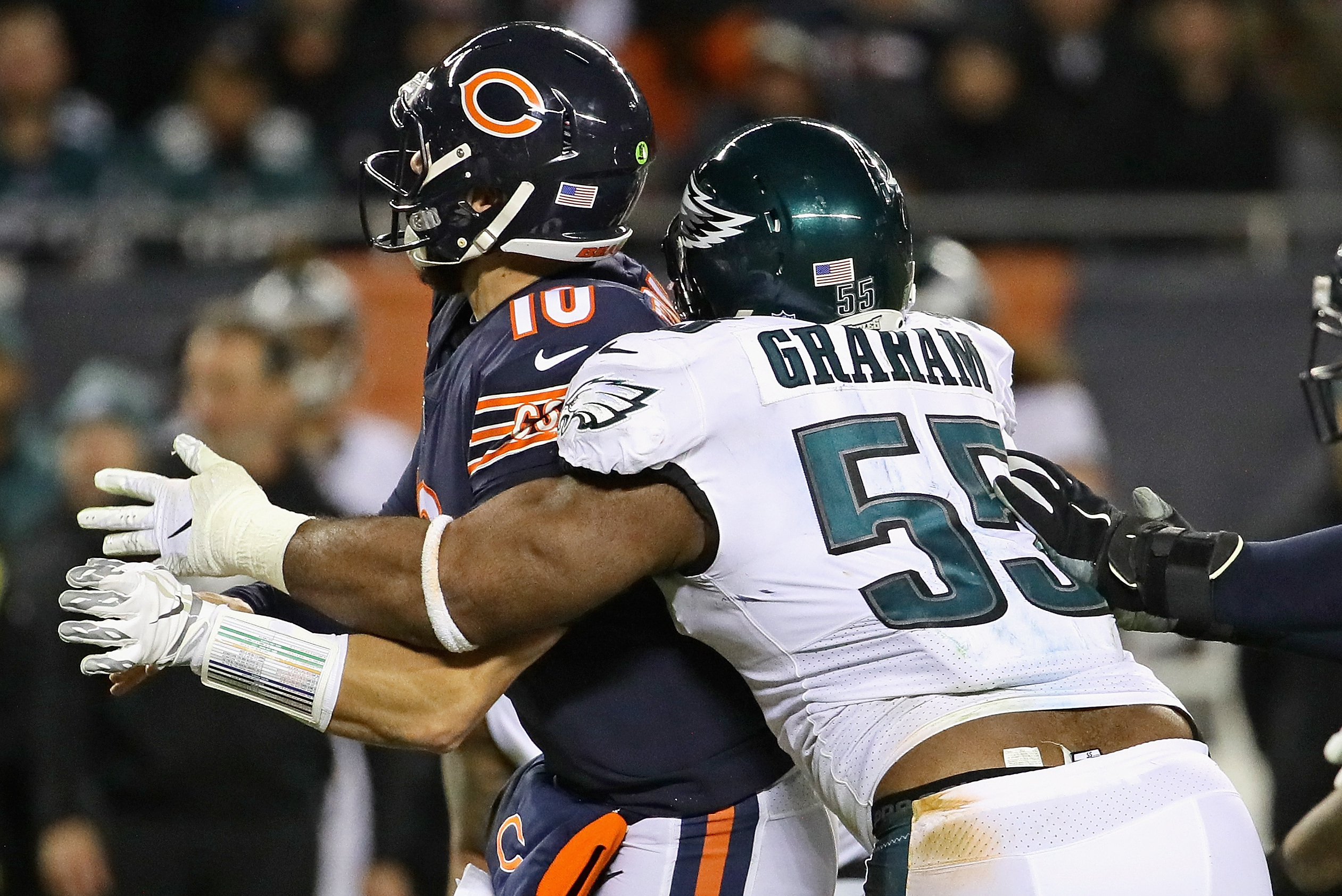 Brandon Graham Strip Sack Super Bowl LII (2017) 