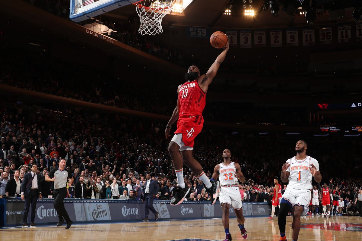 James Harden Continues Hot Streak with 61 Points as Rockets Beat Knicks