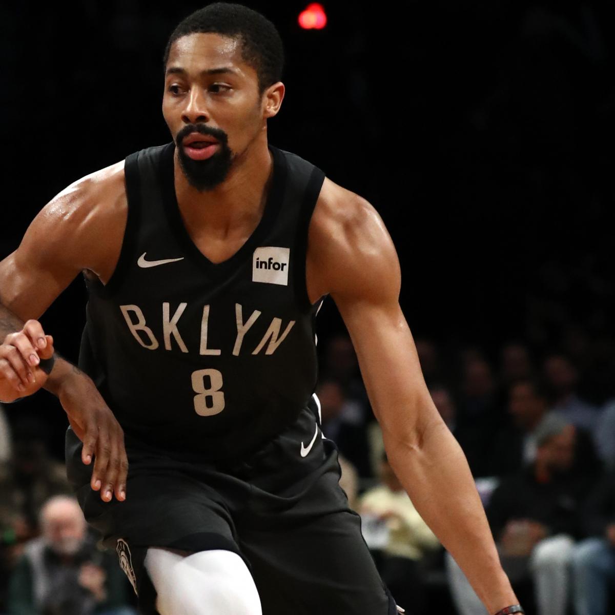 Report: Spencer Dinwiddie to Undergo Surgery on Thumb Injury, Out 3-6 Weeks | Bleacher ...1200 x 1200