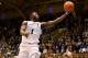 DURHAM, NC - JANUARY 26: Zion Williamson #1 of the Duke Blue Devils goes to the basket against Jose Alvarado #10 of the Georgia Tech Yellow Jackets in the first half at Cameron Indoor Stadium on January 26, 2019 in Durham, North Carolina. (Photo by Lance King/Getty Images)