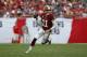 Washington Redskins quarterback Alex Smith (11) looks to throw a pass against the Tampa Bay Buccaneers during an NFL football game Sunday, Nov. 11, 2018, in Tampa, Fla. The Redskins won the game 16-3. (Jeff Haynes/AP Images for Panini)