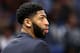 NEW ORLEANS, LOUISIANA - JANUARY 23: Anthony Davis #23 of the New Orleans Pelicans looks on against the Detroit Pistons at Smoothie King Center on January 23, 2019 in New Orleans, Louisiana. NOTE TO USER: User expressly acknowledges and agrees that, by downloading and or using this photograph, User is consenting to the terms and conditions of the Getty Images License Agreement. (Photo by Chris Graythen/Getty Images)