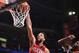 HOUSTON, TX - JANUARY 29: Jahlil Okafor #8 of the New Orleans Pelicans dunks the ball against the Houston Rocketson January 29, 2019 at the Toyota Center in Houston, Texas. NOTE TO USER: User expressly acknowledges and agrees that, by downloading and or using this photograph, User is consenting to the terms and conditions of the Getty Images License Agreement. Mandatory Copyright Notice: Copyright 2019 NBAE (Photo by Bill Baptist/NBAE via Getty Images)
