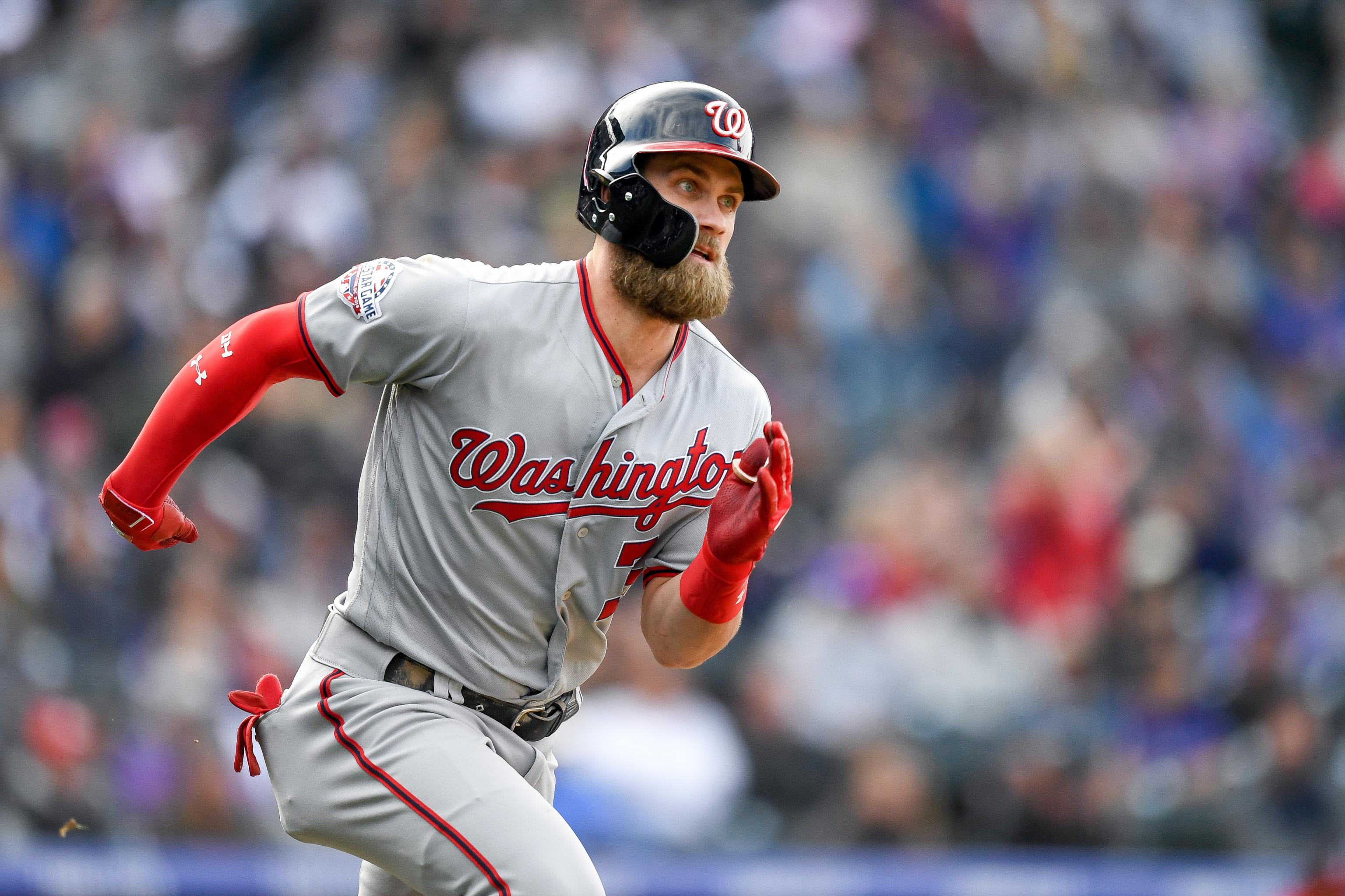 Report: Nationals star Bryce Harper meets with San Diego Padres in