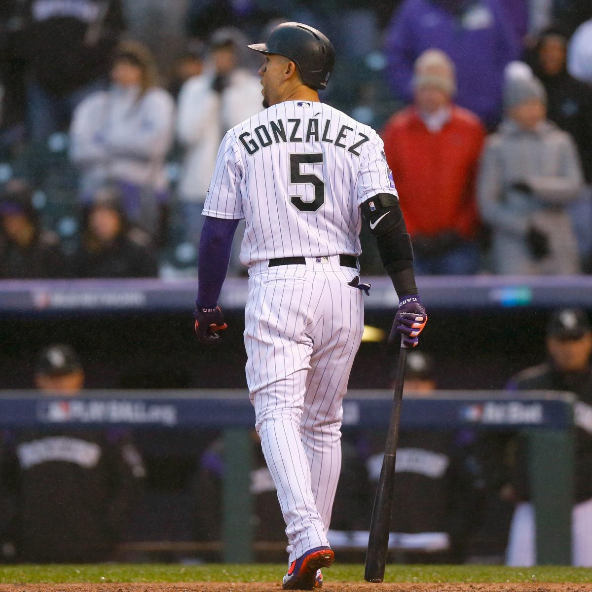 Rockies Give Carlos Gonzalez 7-Year, $80 Million Extension - The New York  Times