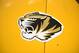 COLUMBIA, MO - OCTOBER 21: A Missouri Tigers logo is seen on an equipment locker at Memorial Stadium on October 21, 2017 in Columbia, Missouri. (Photo by Ed Zurga/Getty Images) *** Local Caption ***