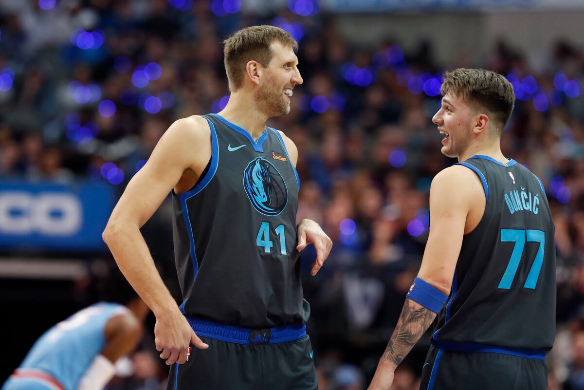 Luka Doncic, Dirk Nowitzki Praise Kristaps Porzingis After ...