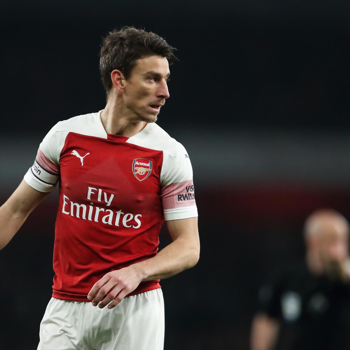 Laurent Koscielny Returns to Arsenal Training Ahead of Manchester City