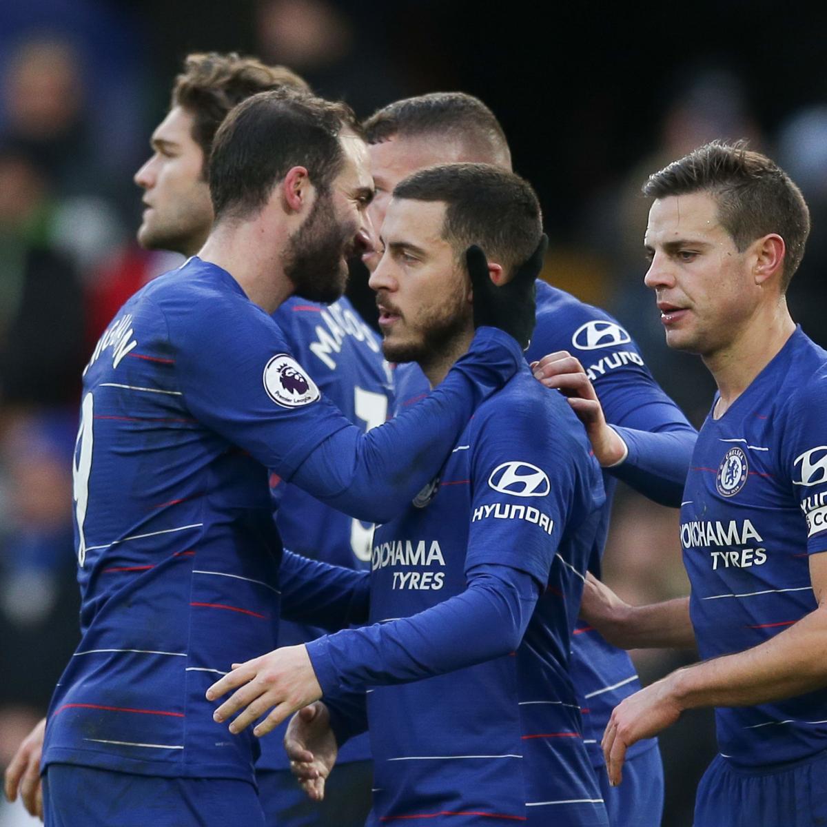 EPL Table: Saturday's Week 25 Results, Scores and 2019 Premier League Standings ...1200 x 1200