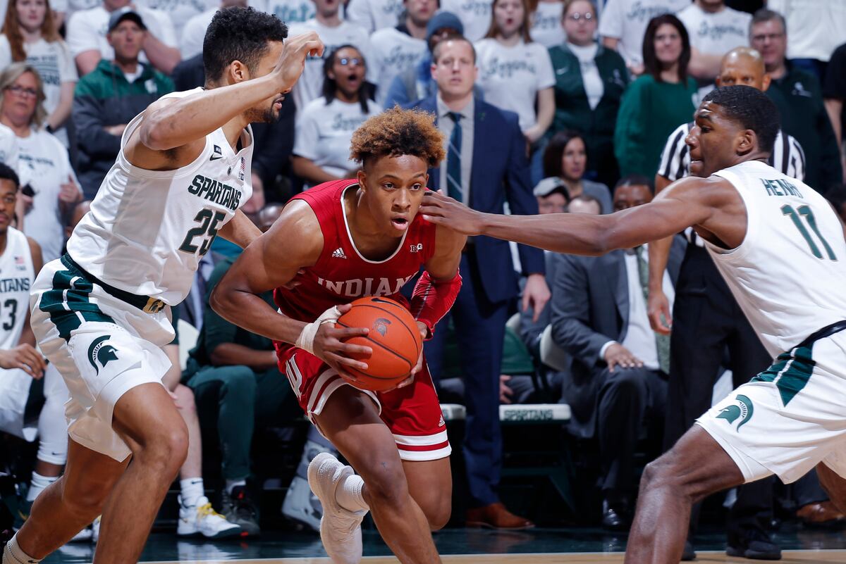 Romeo Langford, Indiana Upset No. 6 Michigan State 7975 in Overtime News, Scores, Highlights