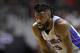 Detroit Pistons guard Reggie Bullock (25) stands on the court during the second half of an NBA basketball game against the Washington Wizards, Monday, Jan. 21, 2019, in Washington. The Wizards won 101-87. (AP Photo/Nick Wass)
